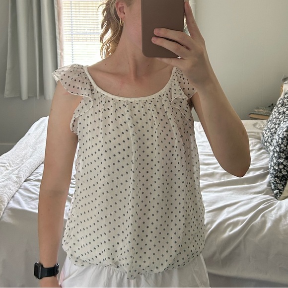 luisa ricci Tops - Luisa Ricci Flutter Sleeve Blouse